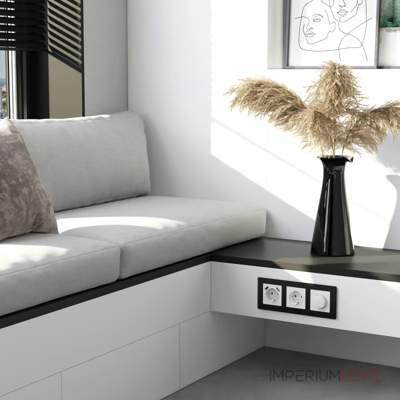 Рамка на 3 поста Seso Werkel a064574 от ImperiumLoft