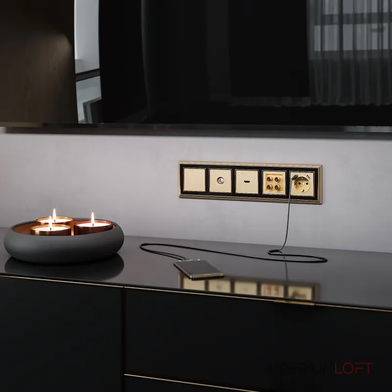 Накладка для розетки HDMI Werkel W1196010 от ImperiumLoft