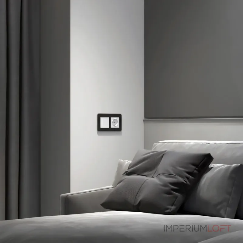 Сенсорный выключатель одноклавишный с подсветкой Werkel a063597 от ImperiumLoft