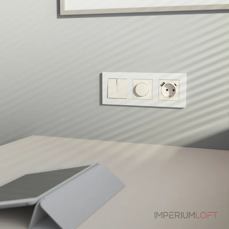 Розетка с заземлением. шторками и USB тип A+C Werkel a069611 от ImperiumLoft Розетка с заземлением. шторками и USB тип A+C Werkel a069611 от ImperiumLoft