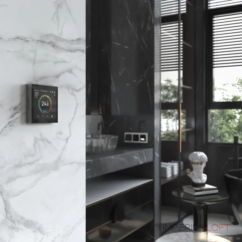 Умный сенсорный терморегулятор с LCD дисплеем Werkel W1851108 от ImperiumLoft