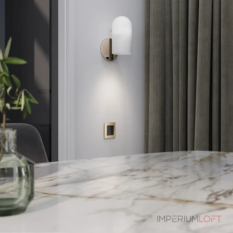 Выключатель двухклавишный Werkel a064037 от ImperiumLoft