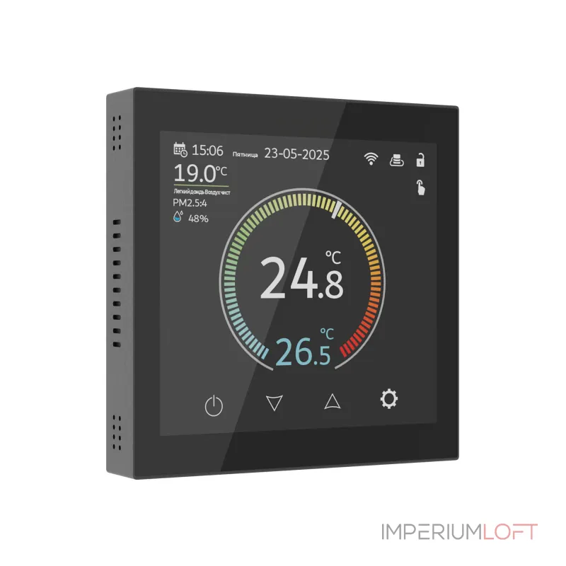 Умный сенсорный терморегулятор с LCD дисплеем Werkel W1851108 от ImperiumLoft