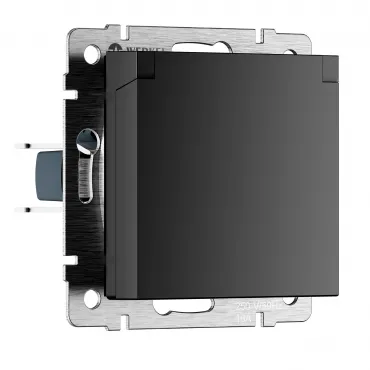 Розетка влагозащитная с защитной крышкой и шторкамиWerkel a069582 Розетка влагозащитная с защитной крышкой и шторкамиWerkel a069582