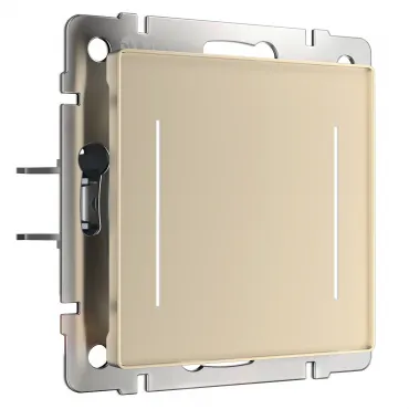 Умный сенсорный выключатель двухклавишный Werkel a064146