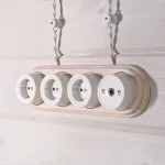 Ретро кабель витой 2х1.5 Werkel a050778 от ImperiumLoft