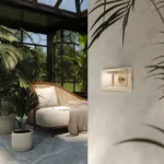 Розетка влагозащитная с защитной крышкой и шторкамиWerkel a069581 от ImperiumLoft