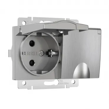 Розетка двойная влагозащ с зазем с защит крышками и шторками Werkel a057288 Розетка двойная влагозащ с зазем с защит крышками и шторками Werkel a057288