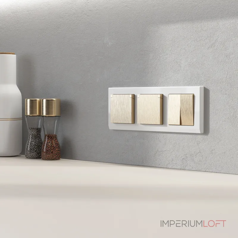 Розетка влагозащитная с защитной крышкой и шторкамиWerkel a069604 от ImperiumLoft Розетка влагозащитная с защитной крышкой и шторкамиWerkel a069604 от ImperiumLoft