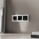 Выключатель одноклавишный проходной с подсветкой Werkel a064036 от ImperiumLoft