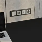 Перекрестный выключатель двухклавишный Werkel a069460 от ImperiumLoft