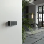 Розетка влагозащ. с зазем. с защит. крышкой и шторками Gallant Werkel W5071234 от ImperiumLoft