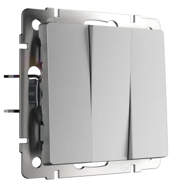 Выключатель трехклавишный Werkel W1130006