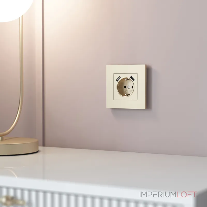 Рамка на 1 пост Slab Werkel W0012911 от ImperiumLoft