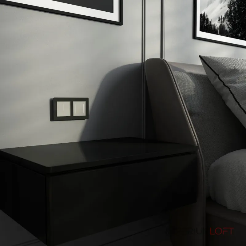 Умный сенсорный выключатель двухклавишный Werkel a069765 от ImperiumLoft