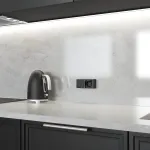 Розетка влагозащ. с зазем. с защит. крышкой и шторками Gallant Werkel W5071234 от ImperiumLoft