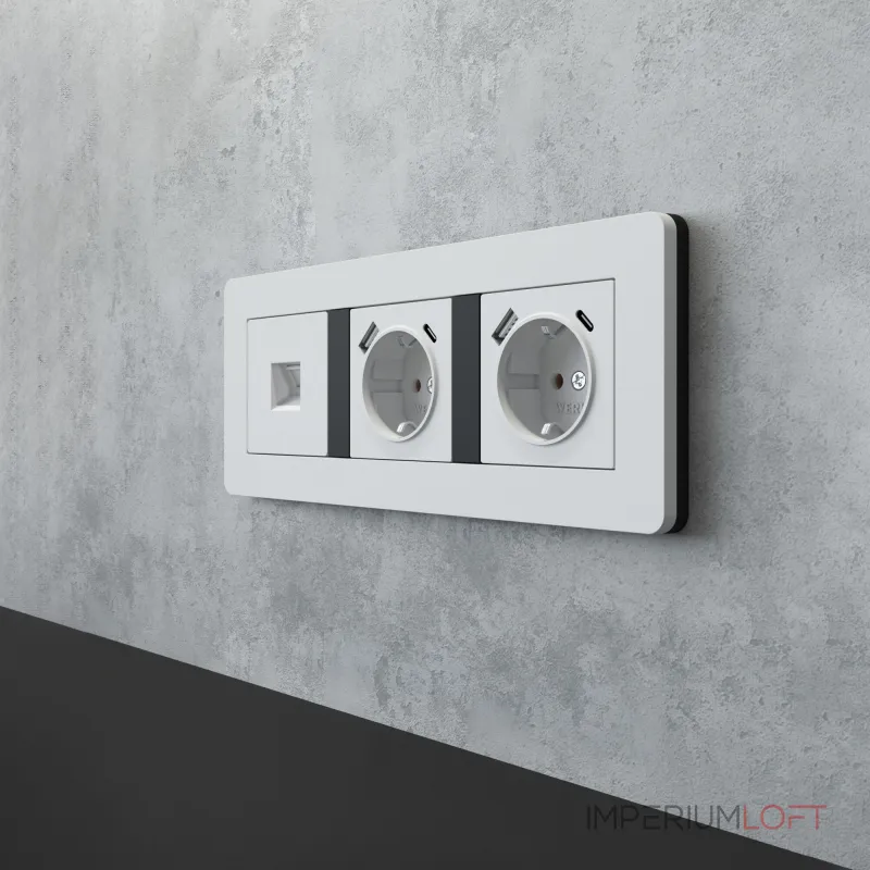 Рамка на 3 поста Split Werkel a067990 от ImperiumLoft Рамка на 3 поста Split Werkel a067990 от ImperiumLoft