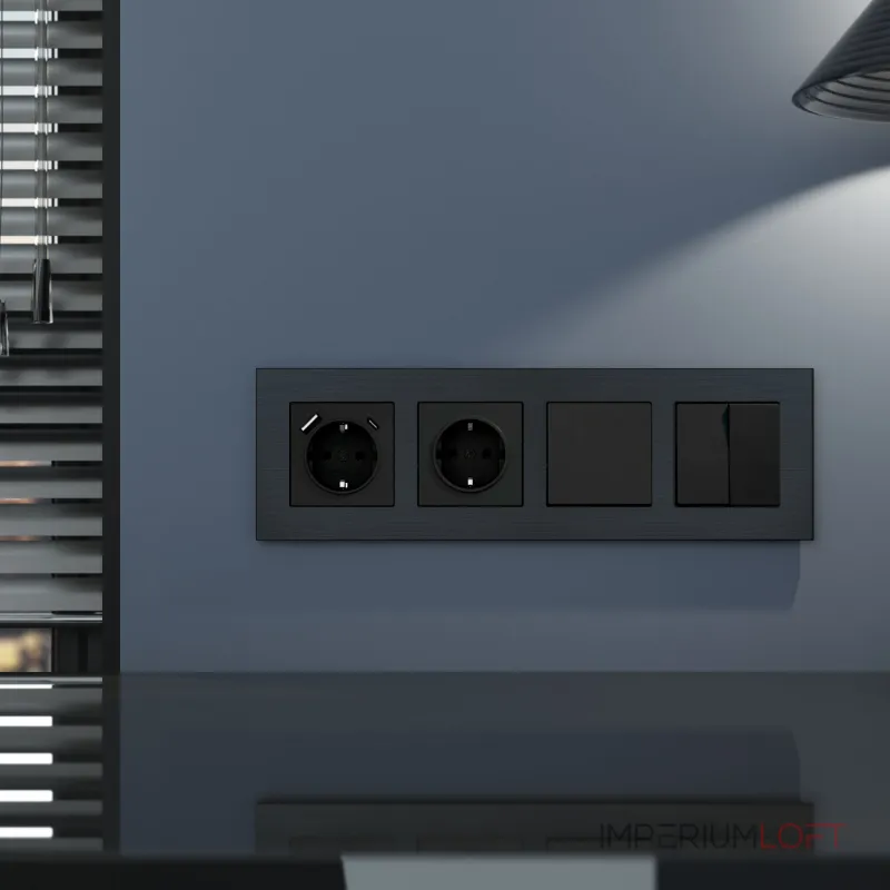 Рамка на 4 поста AluMax Werkel a066332 от ImperiumLoft