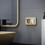 Розетка двойная влагозащ с зазем с защит крышками и шторками Werkel a057287 от ImperiumLoft