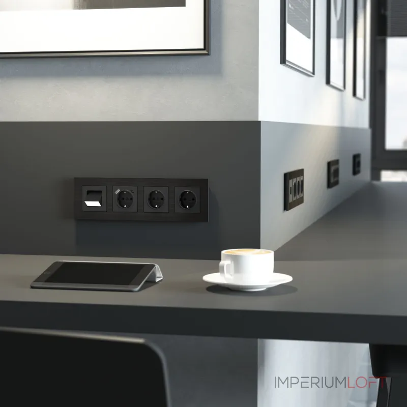 Рамка на 4 поста AluMax Werkel a066332 от ImperiumLoft