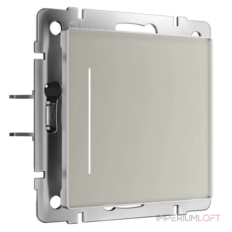 Умный сенсорный выключатель одноклавишный Werkel a069764 от ImperiumLoft