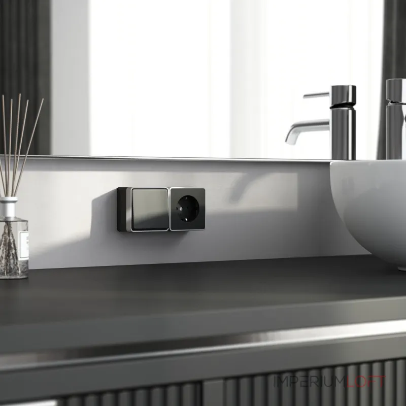 Выключатель одноклавишный влагозащищенный Gallant Werkel W5010234 от ImperiumLoft Выключатель одноклавишный влагозащищенный Gallant Werkel W5010234 от ImperiumLoft