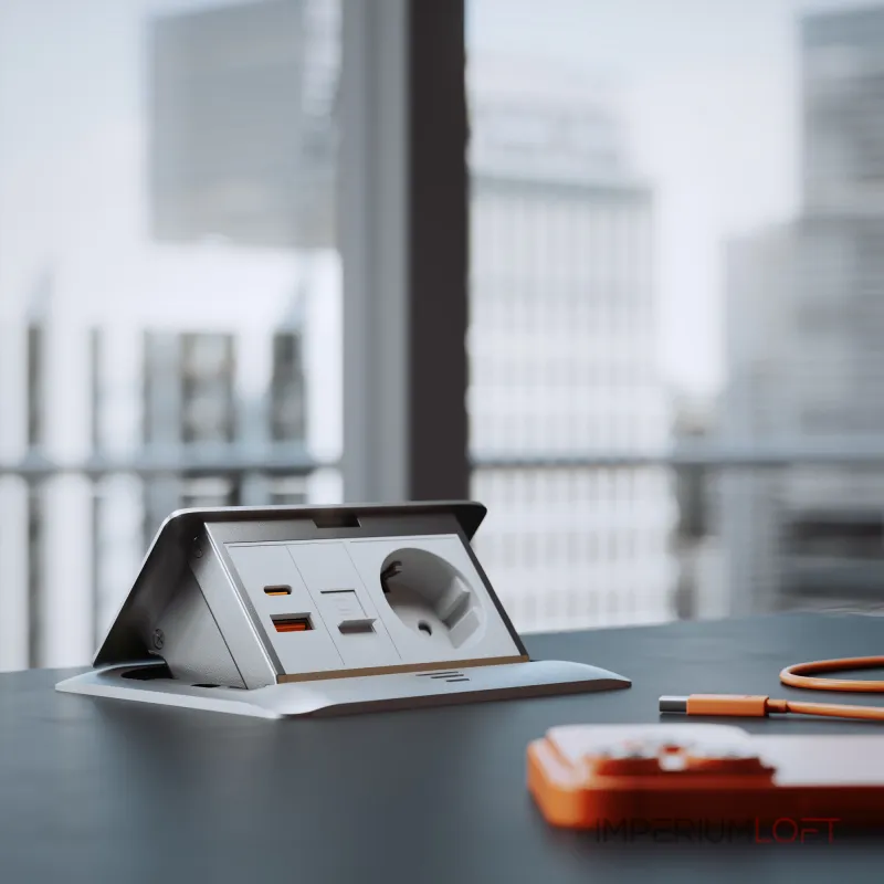 Модульная розетка USB тип A+C Werkel W1272701 от ImperiumLoft
