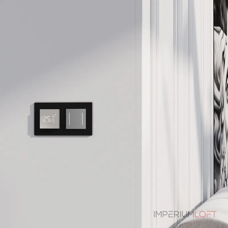 Умный сенсорный выключатель двухклавишный Werkel a064144 от ImperiumLoft