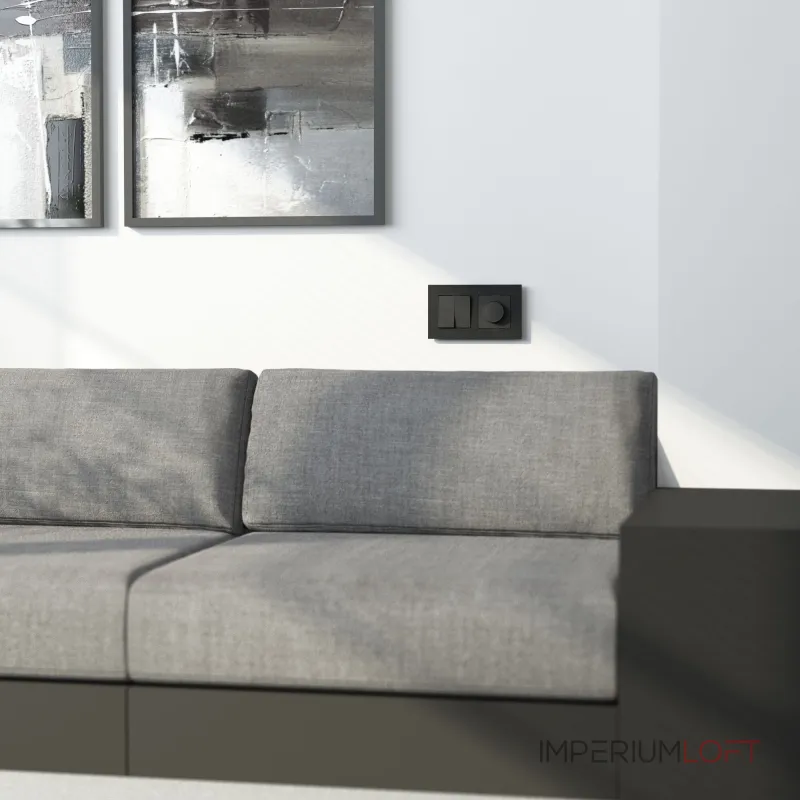 Рамка на 2 поста AluMax Werkel a066330 от ImperiumLoft Рамка на 2 поста AluMax Werkel a066330 от ImperiumLoft