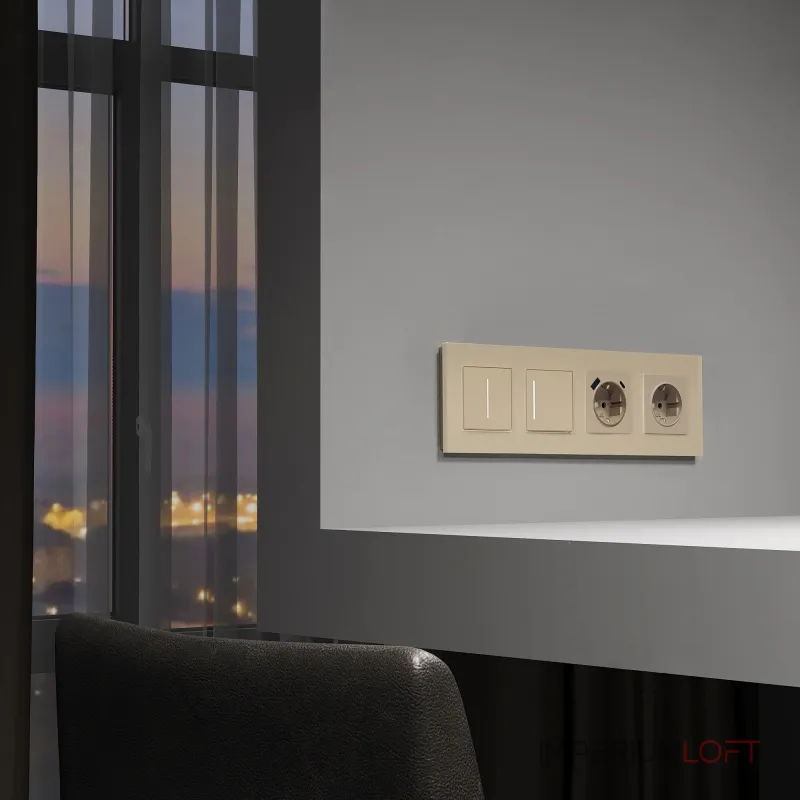 Рамка на 4 поста Seso Werkel a064579 от ImperiumLoft Рамка на 4 поста Seso Werkel a064579 от ImperiumLoft