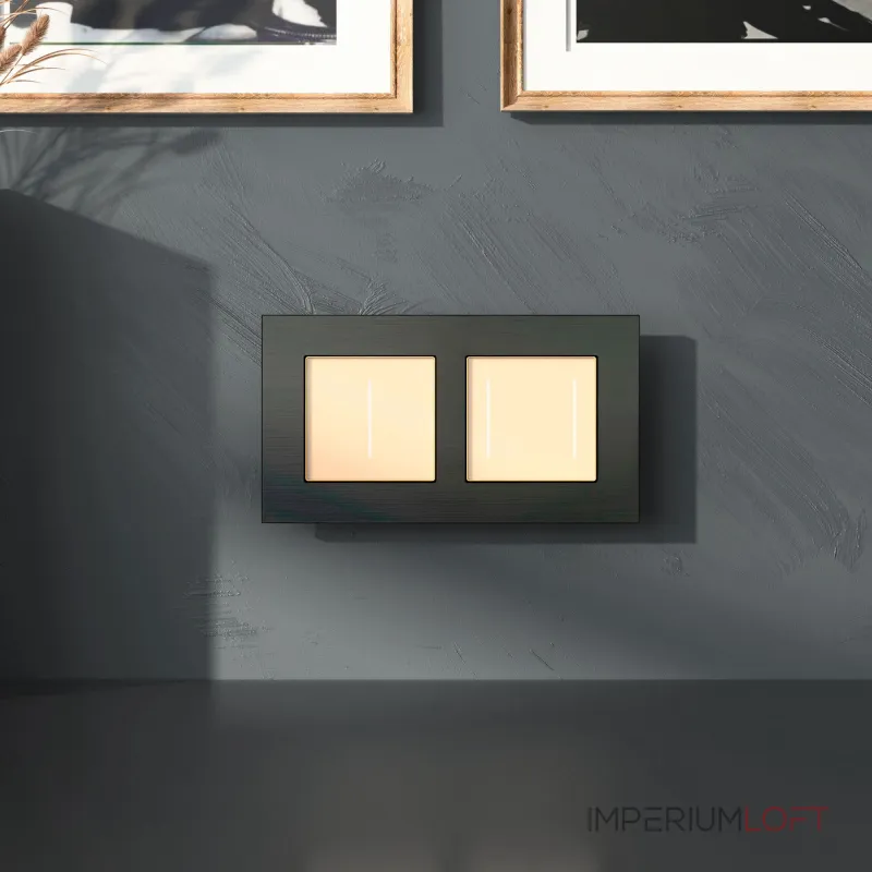 Рамка на 2 поста AluMax Werkel a066330 от ImperiumLoft Рамка на 2 поста AluMax Werkel a066330 от ImperiumLoft