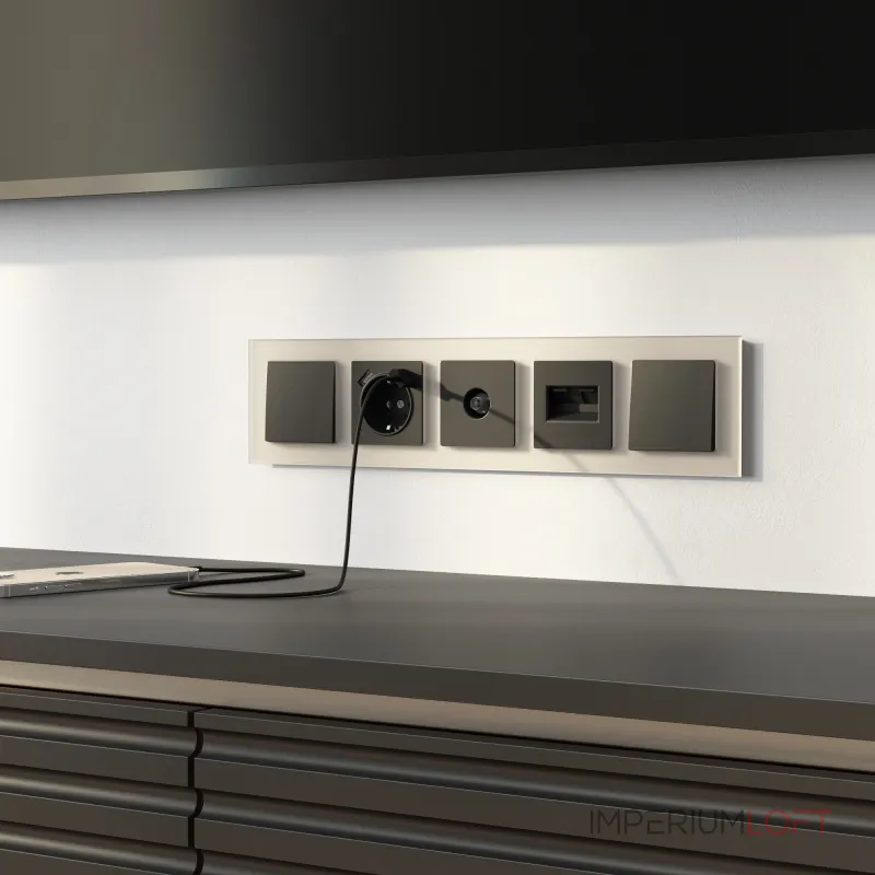 Рамка на 5 постов Seso Werkel a069970 от ImperiumLoft Рамка на 5 постов Seso Werkel a069970 от ImperiumLoft