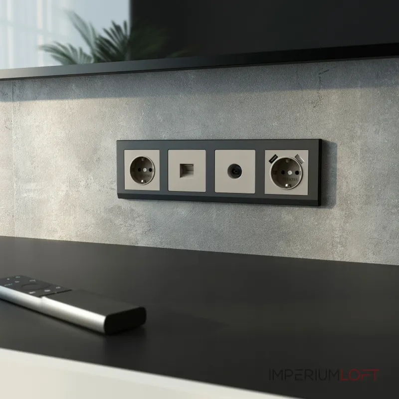 Розетка Etheret RJ-45 Werkel a069467 от ImperiumLoft