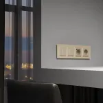 Сенсорный выключатель одноклавишный с подсветкой Werkel a063603 от ImperiumLoft