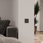 Сенсорный выключатель двухклавишный с подсветкой Werkel a063602 от ImperiumLoft