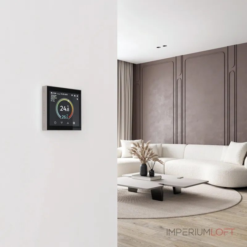 Умный сенсорный терморегулятор с LCD дисплеем Werkel W1851104 от ImperiumLoft