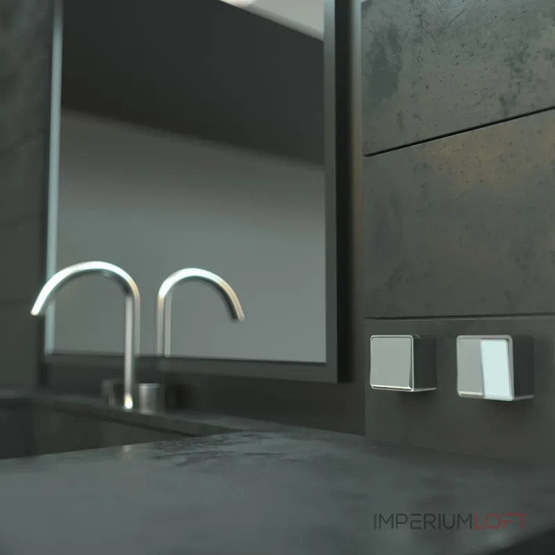 Выключатель двухклавишный влагозащищенный Gallant Werkel W5020206 от ImperiumLoft Выключатель двухклавишный влагозащищенный Gallant Werkel W5020206 от ImperiumLoft