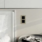 Сенсорный выключатель двухклавишный с подсветкой Werkel a063602 от ImperiumLoft