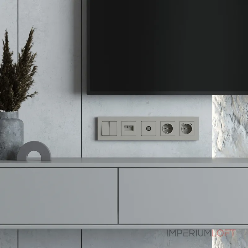 Рамка на 5 постов Slab Werkel W0052917 от ImperiumLoft