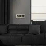 Сенсорный выключатель двухклавишный с подсветкой Werkel a063602 от ImperiumLoft