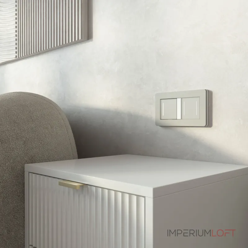 Сенсорный выключатель одноклавишный с подсветкой Werkel a069762 от ImperiumLoft