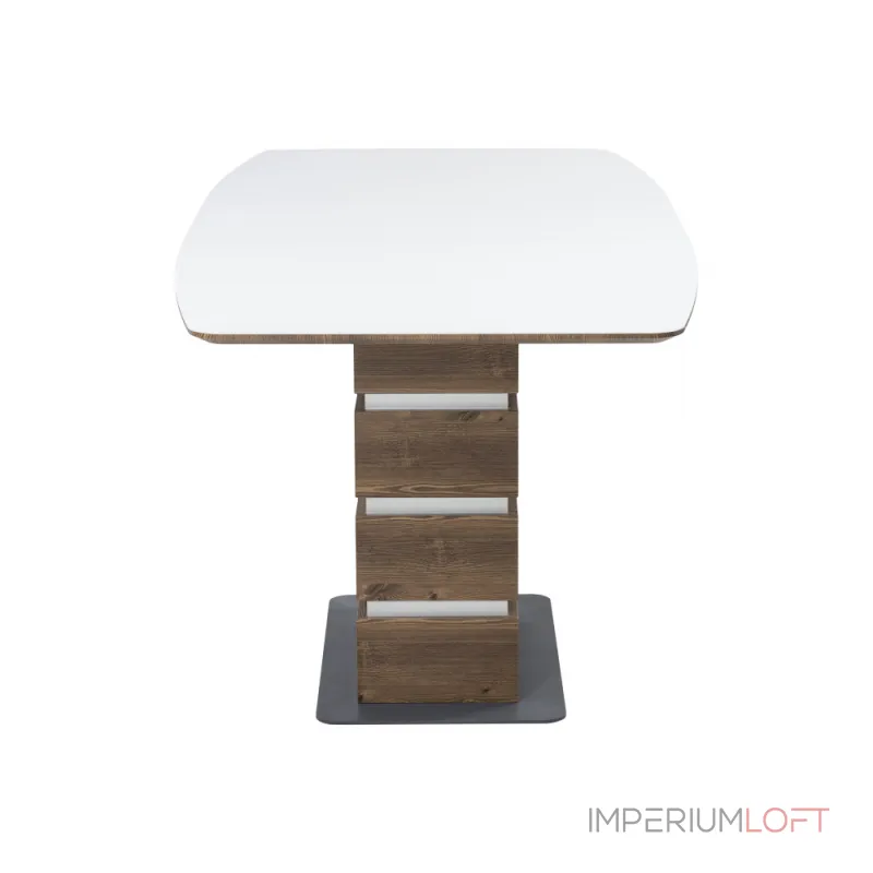 Стеклянный стол Woodville 462112 от ImperiumLoft