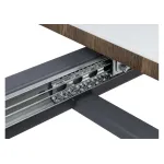 Стеклянный стол Woodville 462112 от ImperiumLoft