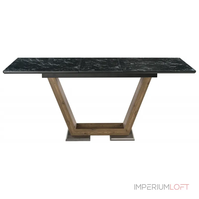 Стеклянный стол Woodville 462388 от ImperiumLoft