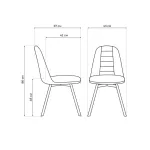 Стул Woodville 15885 от ImperiumLoft