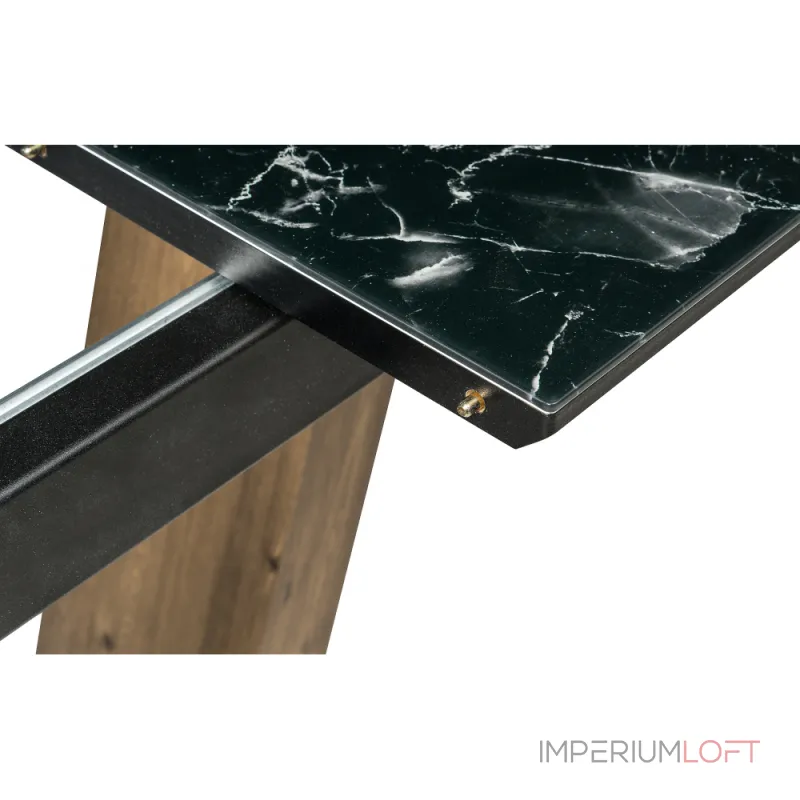 Стеклянный стол Woodville 462388 от ImperiumLoft