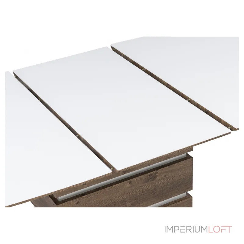 Стеклянный стол Woodville 462112 от ImperiumLoft
