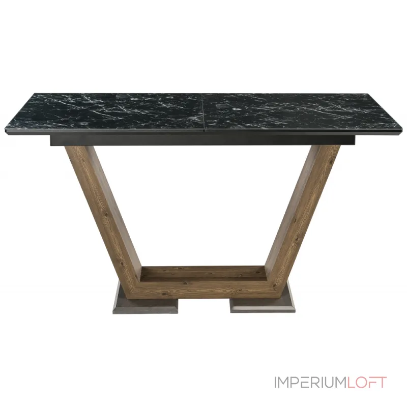 Стеклянный стол Woodville 462388 от ImperiumLoft