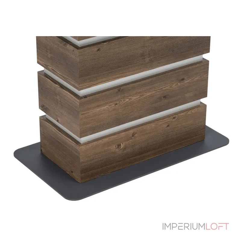 Стеклянный стол Woodville 462112 от ImperiumLoft