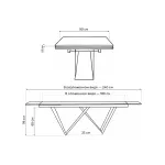 Обеденный стол Woodville 588043 от ImperiumLoft